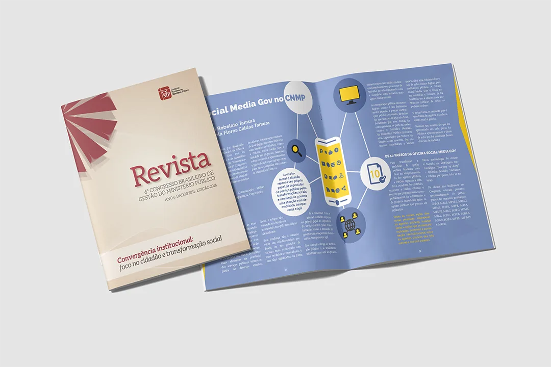 CNMP - Trabalho de Design Creative, Editorial, Design Institutional por Joelton Souza